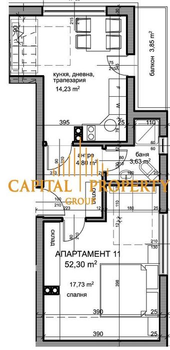 Едностаен апартамент, ново строителство, до ключ, Кранево