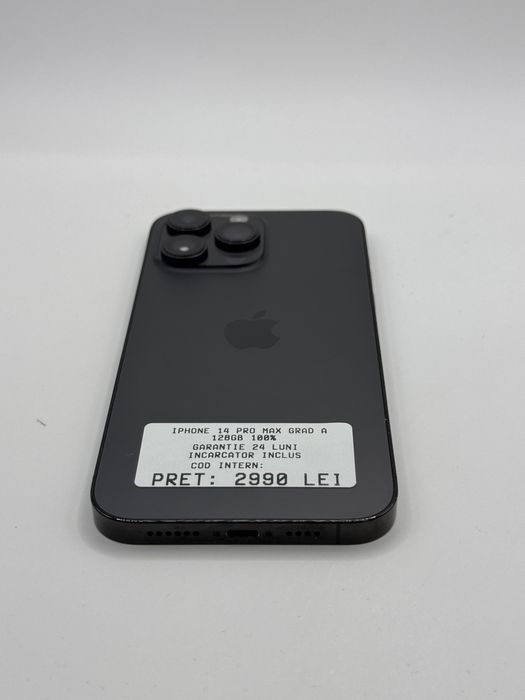 Iphone 14 Pro Max 128GB 100% Grad A Garantie 24 luni - zonemag.ro