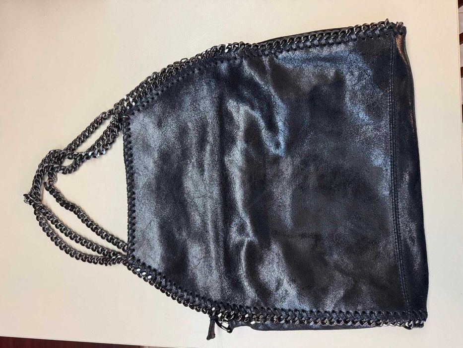Geanta de piele naturala, canvas, bumbac-Stella McCartney, Michael Kors, Karl Lagerfeld, Guess