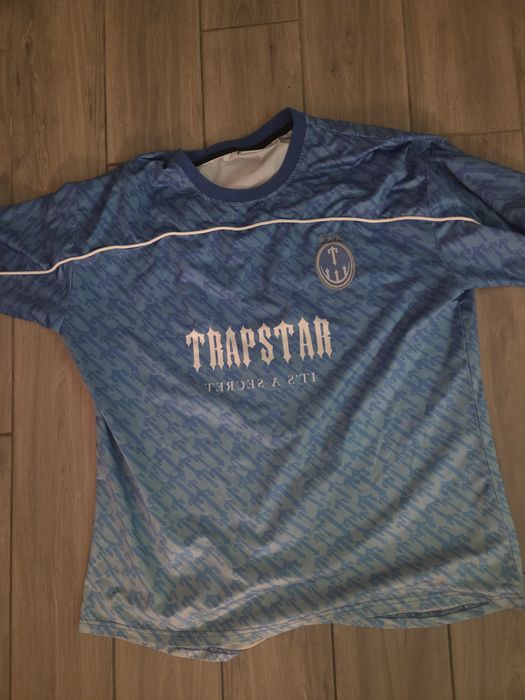 Tricou trapstar fotbal albastru 22 nou