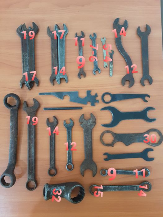 Продам советские ключи