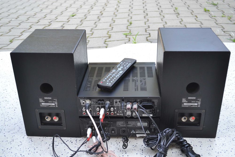 Minisistem Denon F 107 cu Boxe Denon si Telecomanda originala