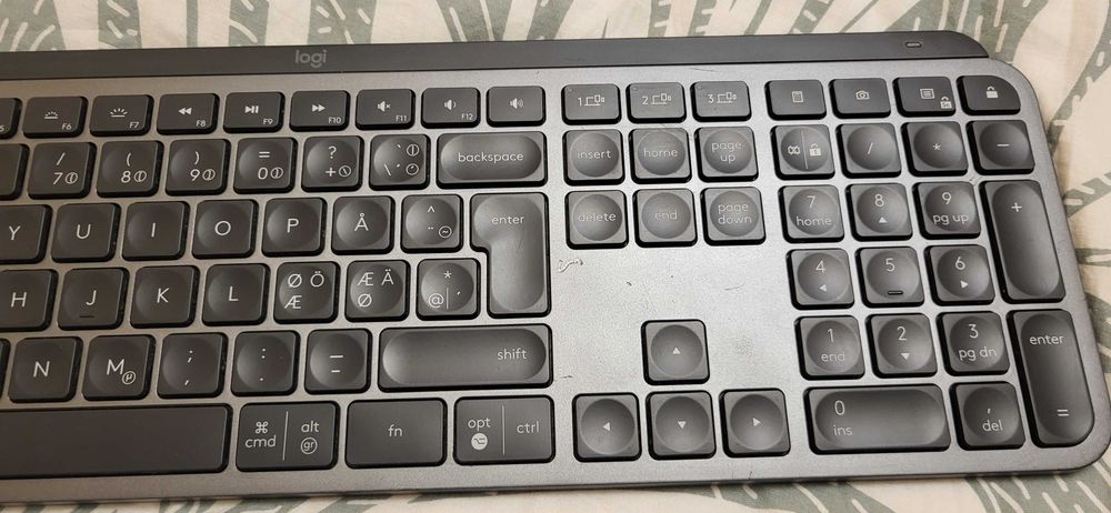 Logi MX Keys Logitech Tastatura Wireless Bluetooth fuctionala  160 Lei