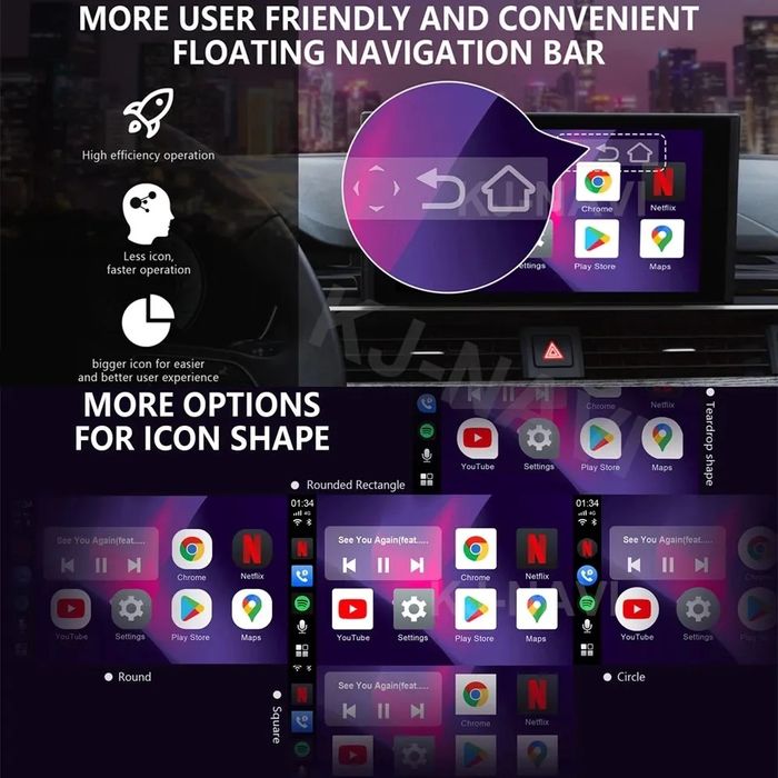 Android BOX за кола android auto carplay андроид ауто гр. София Хаджи ...