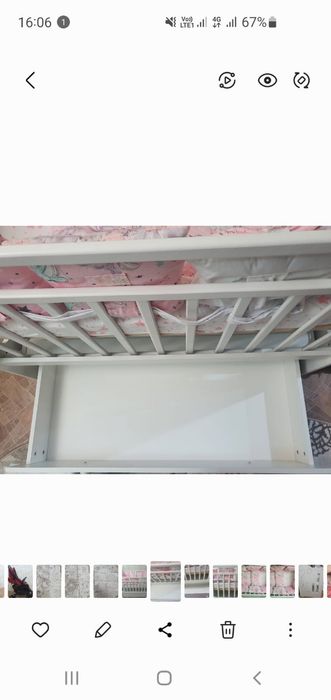 Продам детскую кровать маятник