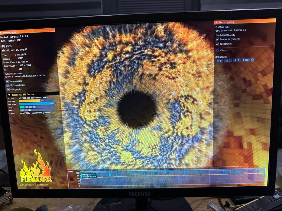 RX 570 4 GB GYGABITE xolati yaxshi