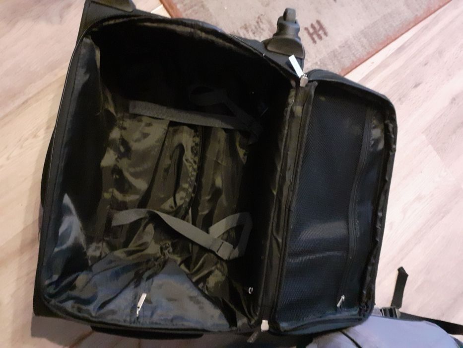 Troler NAUTICA Atlanta fara maner35x60x24 cm,3kg, extensibil +30%, neg