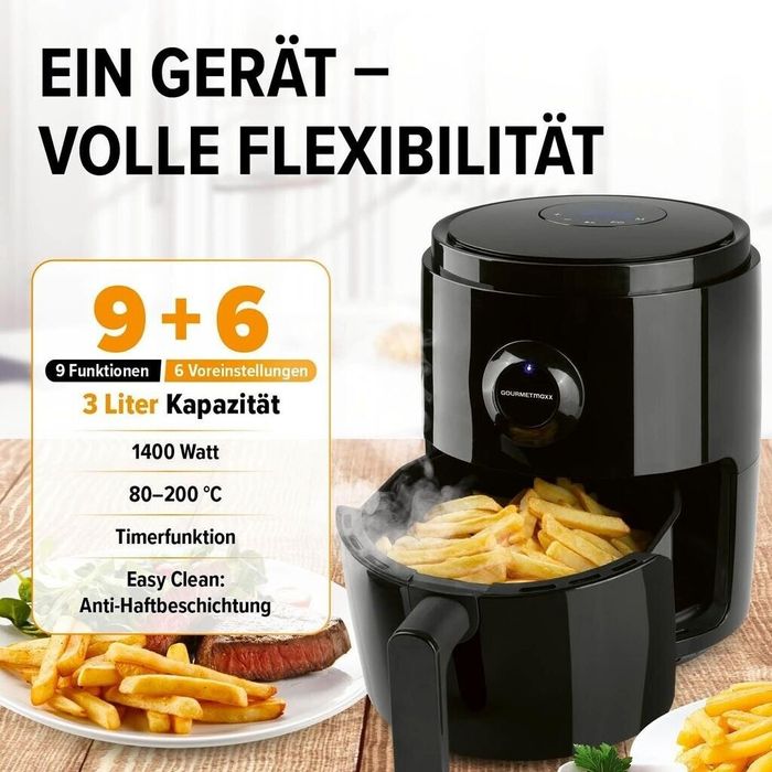 Нов Air Fryer Gourmetmaxx