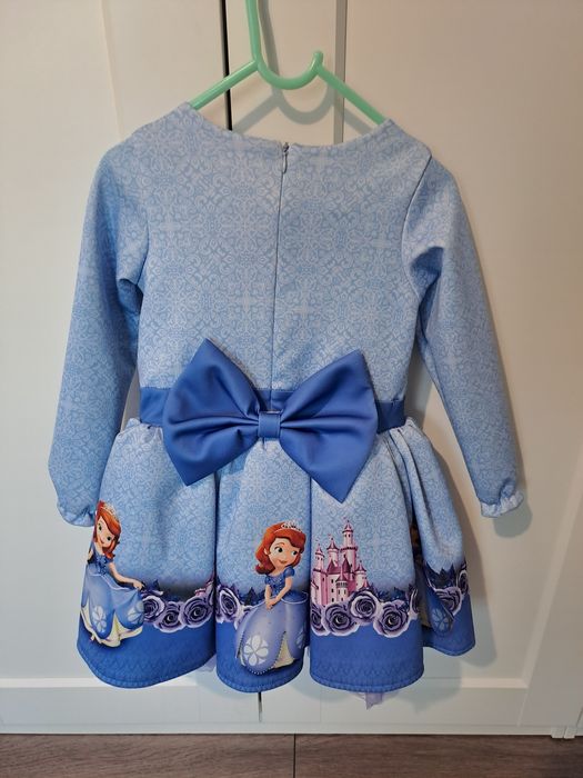 Rochie Sofia 5-6 ani cu funda