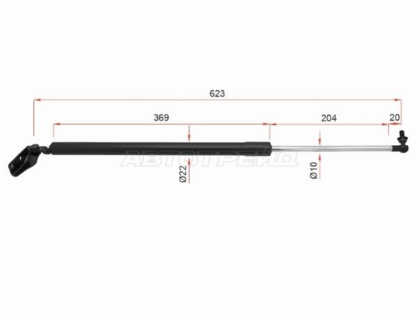 Амортизатор крышки багажника Mazda Mpv