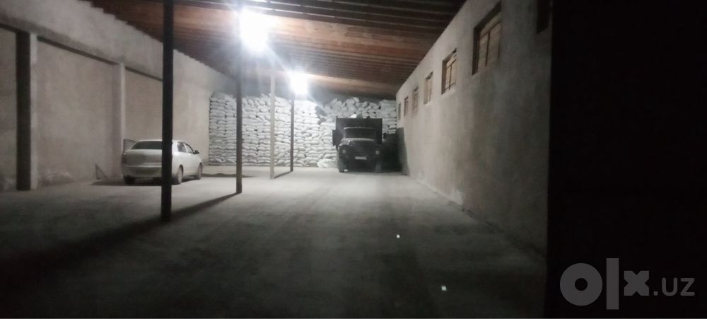 Ohangaronda 67 sotixli baza arenda:Sklad 500m2+naves 300m2+ochiq hudud