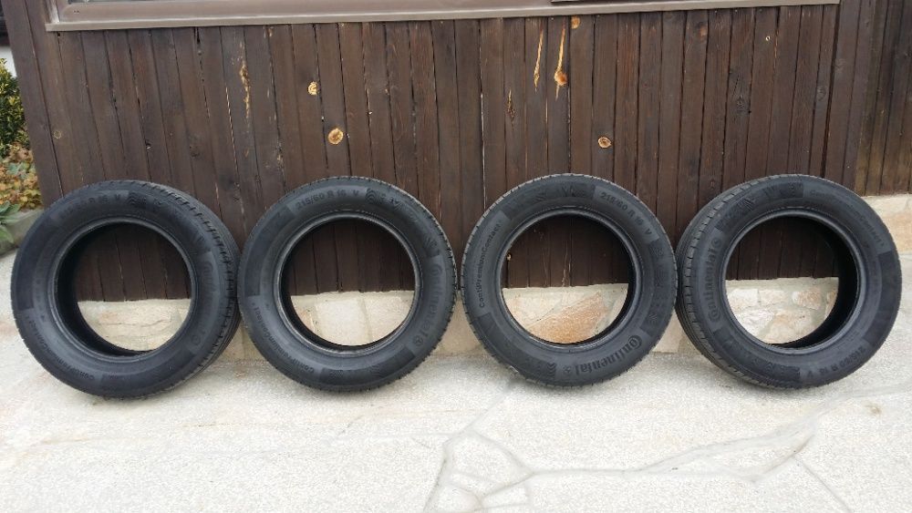 4 броя летни гуми CONTINENTAL PremiumContact 5 215/60 R16 99V