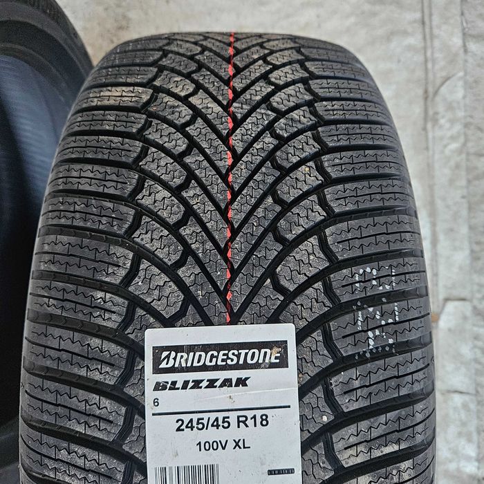 2 Нови зимни гуми 245/45R18 Bridgestone Blizzak 6 Enliten 100V с борд