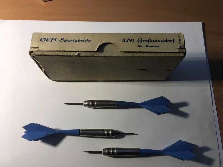Оригинален комплект от 3 бр. стрели за дартс - ГДР
