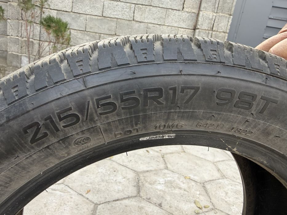 продам зимние шины 215/55/17