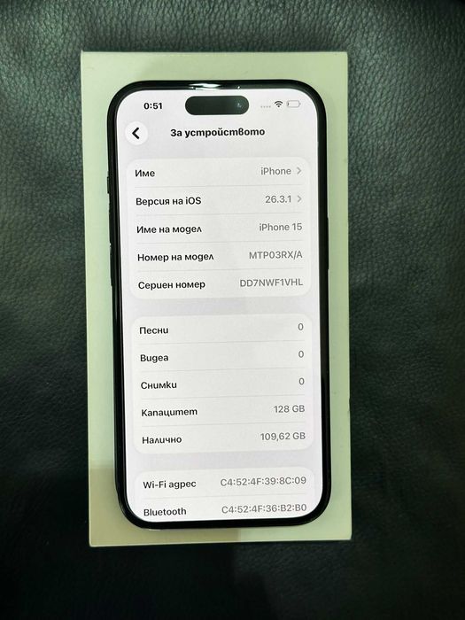 iphone 15 128GB Black