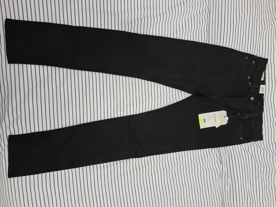 Blugi Barbati Levi's 510 Skinny 31/34 Black Leaf Noi