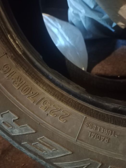 Продам шины р16 225, 70,