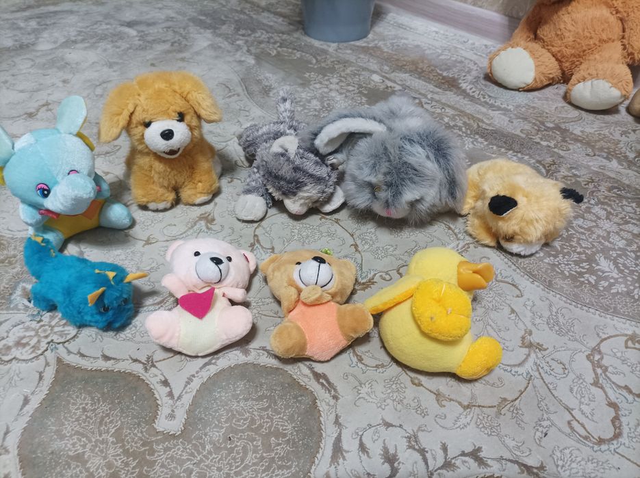 Мягкие игрушки .