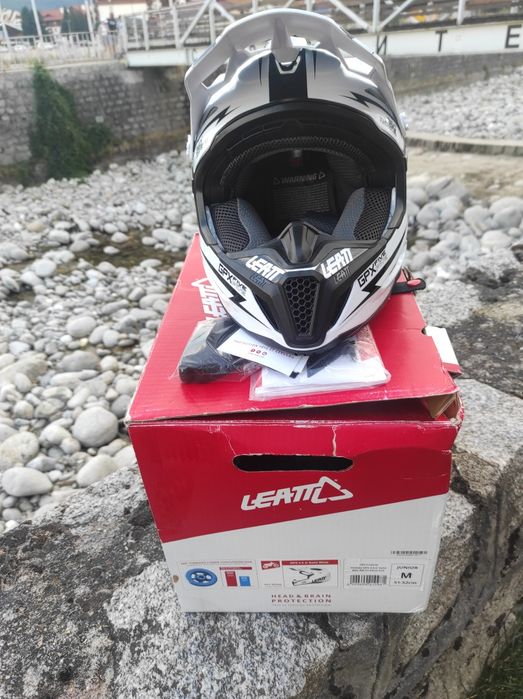 НОВИ ! LEATT мотокрос каски гр. Банско • OLX.bg