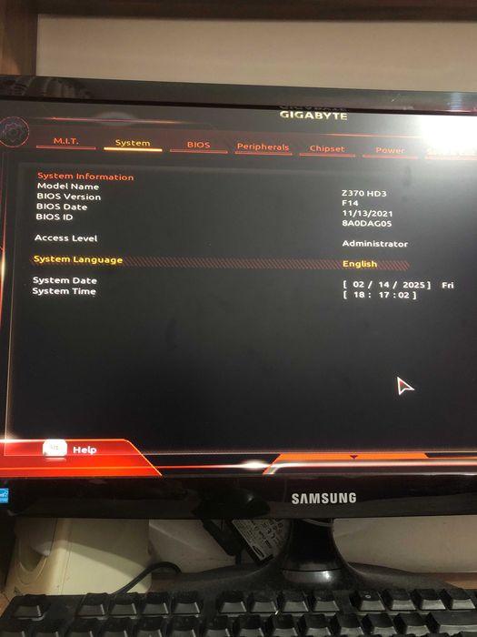 i3 8100, 16GB RAM, MB Gigabyte Z370, Sursa 700 W, Cooler CPU Zalman