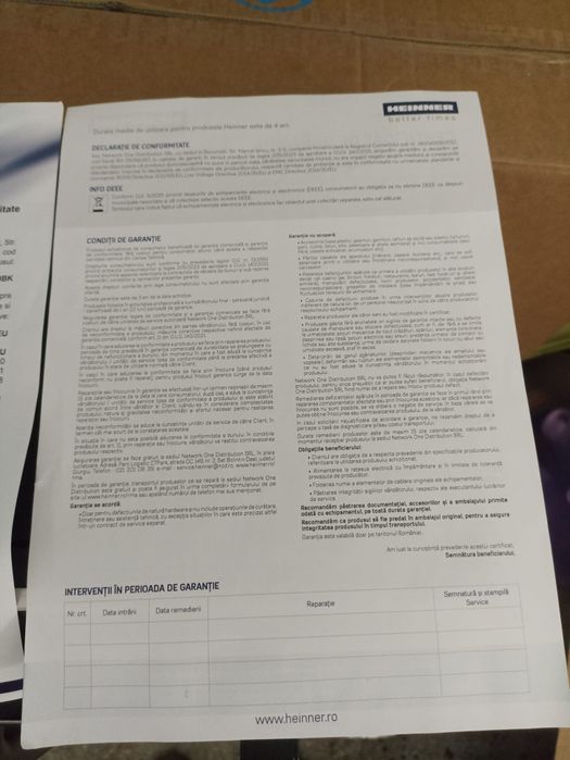 Friteuza dubla cu aer cald Heinner Double Master