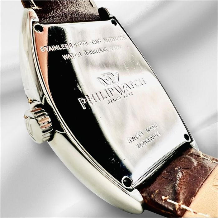 Philip Watch Wales GMT Automatic – Swiss Made стилен мъжки часовник