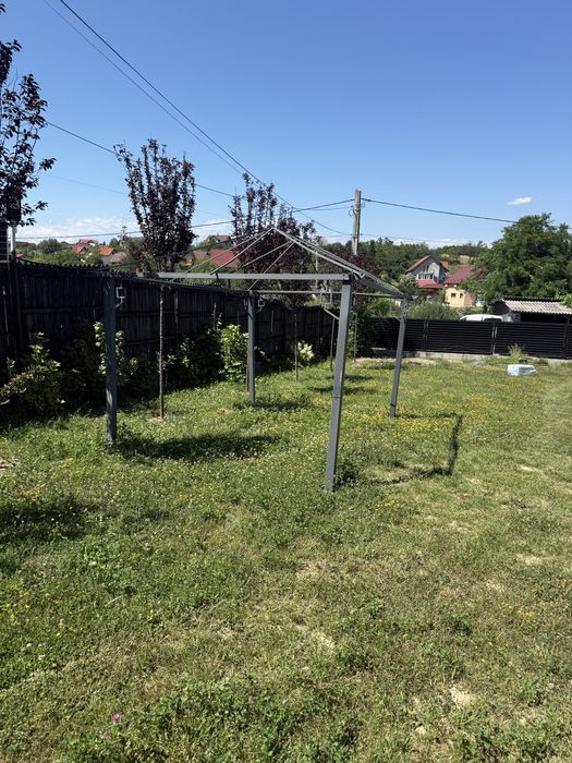 pavilion cort de gradina 3x4 cu perdele si plase tantari