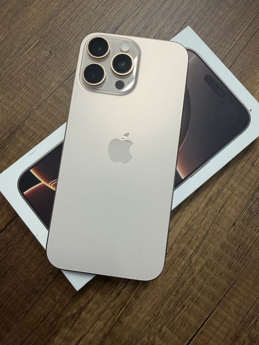 Iphone 16 pro max desert titanium 256GB