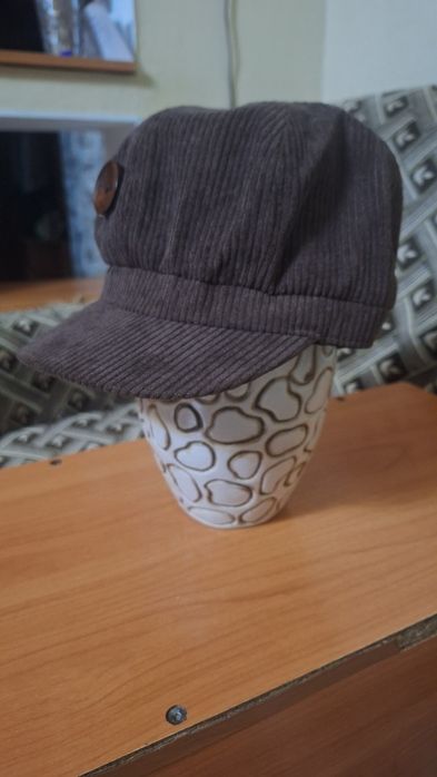 Кепка легкая вельвет