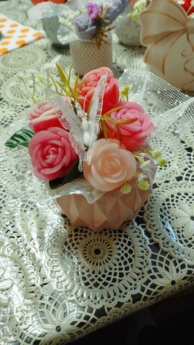 Восъчни букетчета