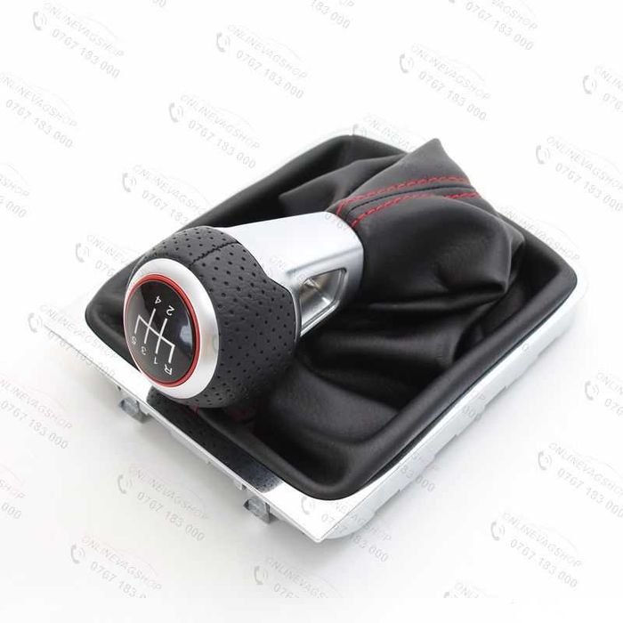 Nuca piele Passat B6,CC,3C,B7 in 5 sau 6 viteze cu manson schimbator