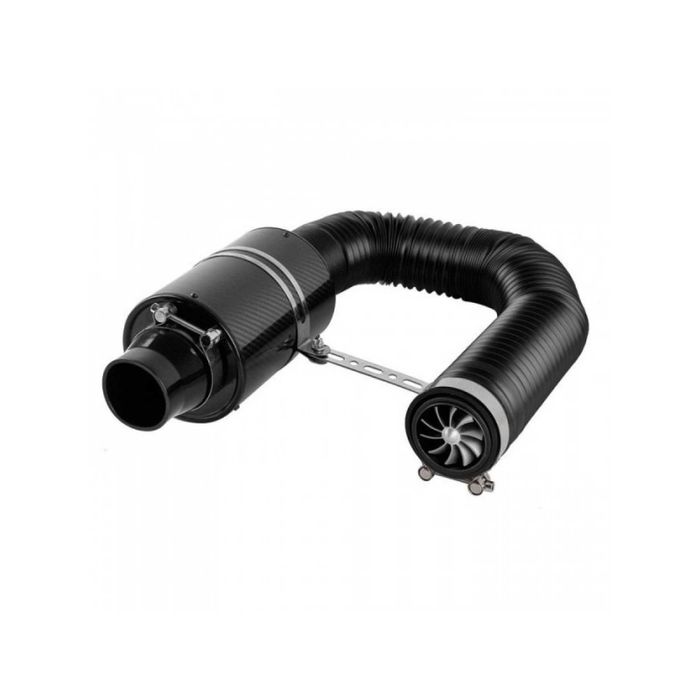 Filtru aer sport cu tubulatura si turbina aluminiu set complet