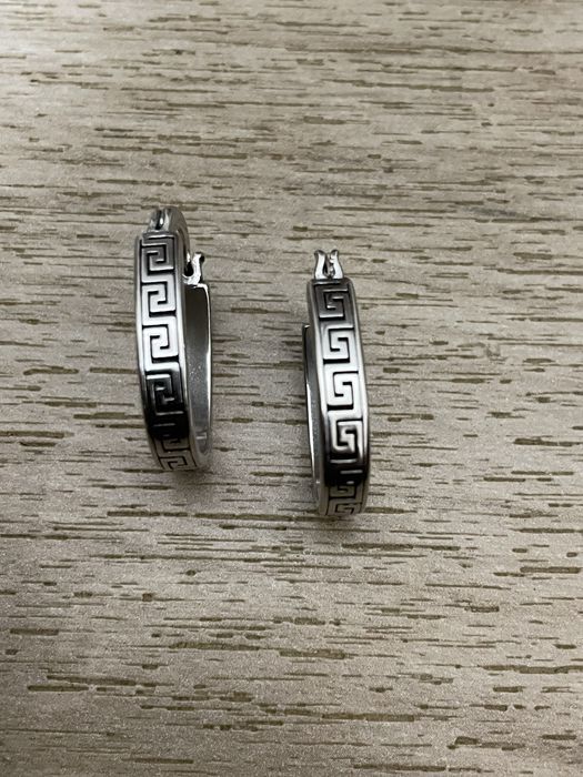 Cercei rotunzi argint 925