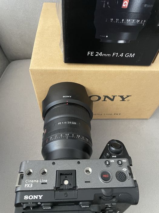 Sony FX3 с + Sony 24mm GM