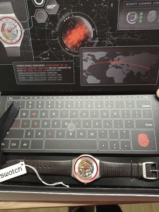 Ръчен часовник "Swatch 007 - Limited edition"