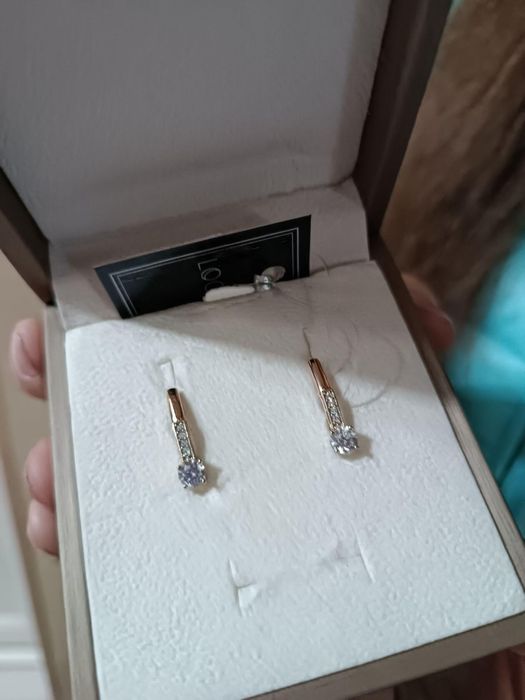 Золотые серёжки 2,02гр