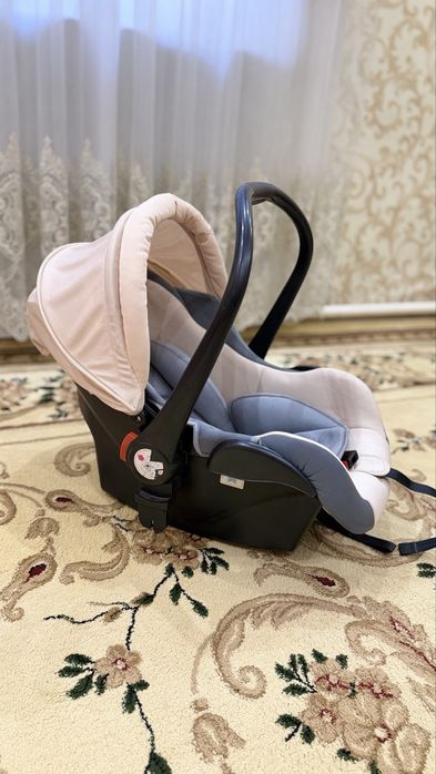 Детский ходунок-каталка, автолюлька- переноска и кресло-качалка