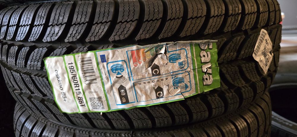 195 60 15 / 195/60R15 Sava, set 4 buc, IARNA