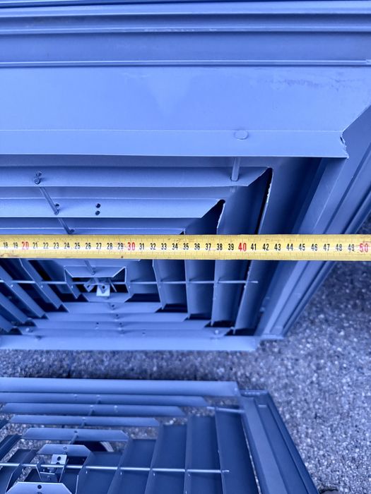 Tavan casetat metalic perforat 595x595mm, gri