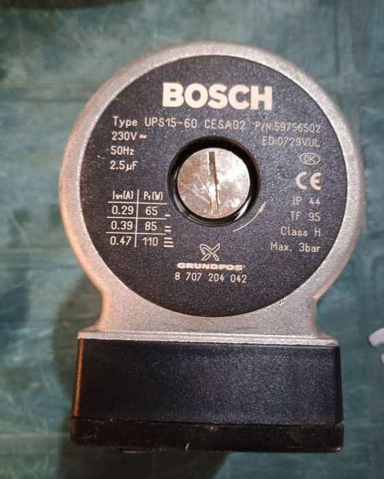 Piese centrală termică Junkers Ceraclass Midi Bosch 24 kW, valvă gaz