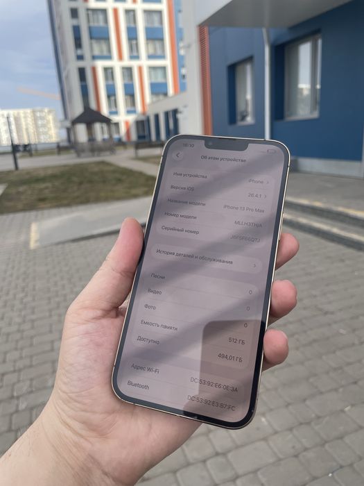 продаю 13про мах 512гб