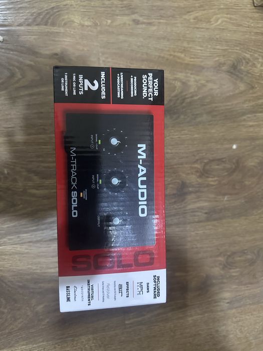 M AUDIO solo zvukavaya karta