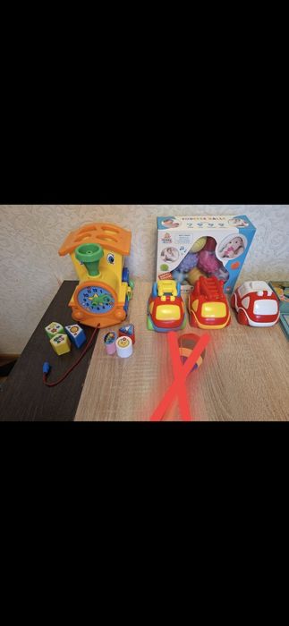 Игрушки детские от 6 мес до 2 лет