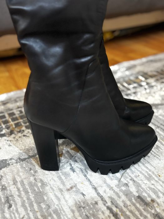 Продам сапоги зима кожа 36 р