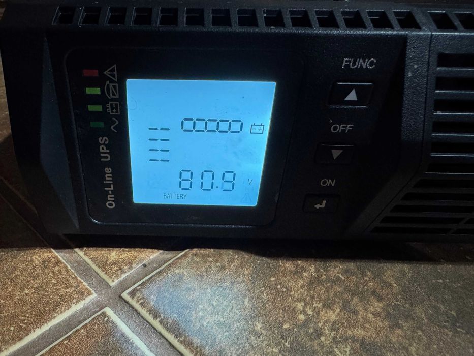 UPS Larice MP 3K S Online Rack/Tower 3000VA 3kVA / 3kW / 6x 9Ah/ 8xIEC