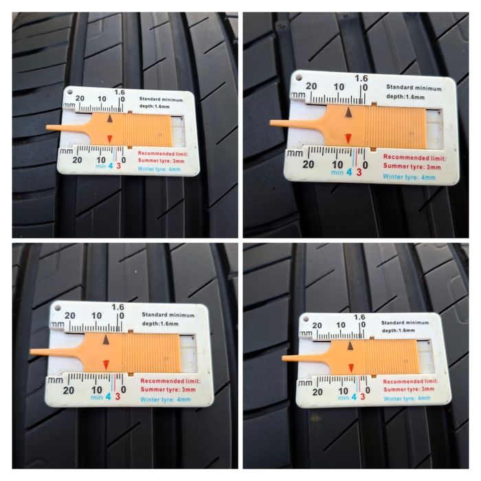 4бр. Почти Нови 205/55/15 Goodyear Efficient Grip Performance