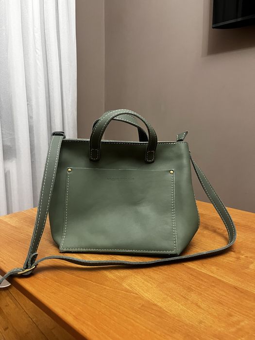 Сумка кожаная Boston Leather Goods