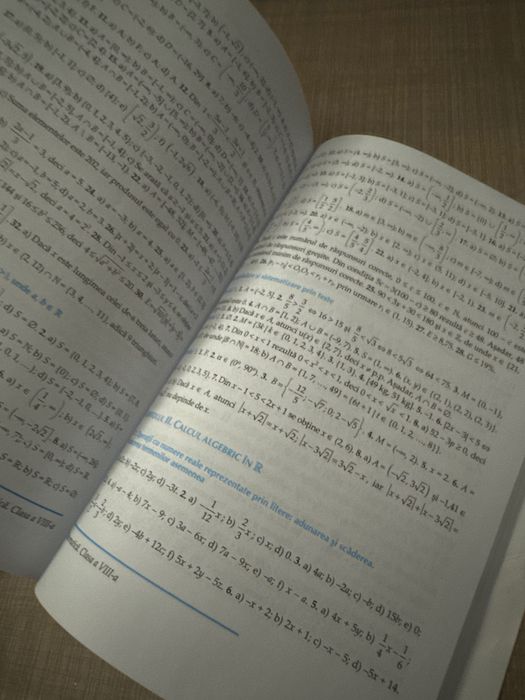 culegere clasa a 8-a