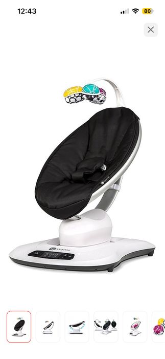 Шезлонг электрический 4Moms MamaRoo4